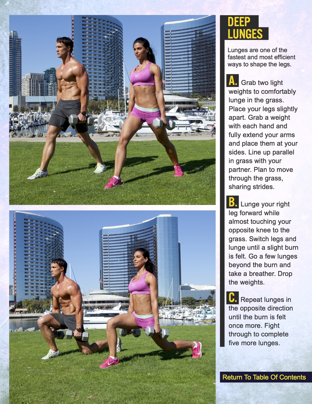 Fitness Trainer Magazine: Spread