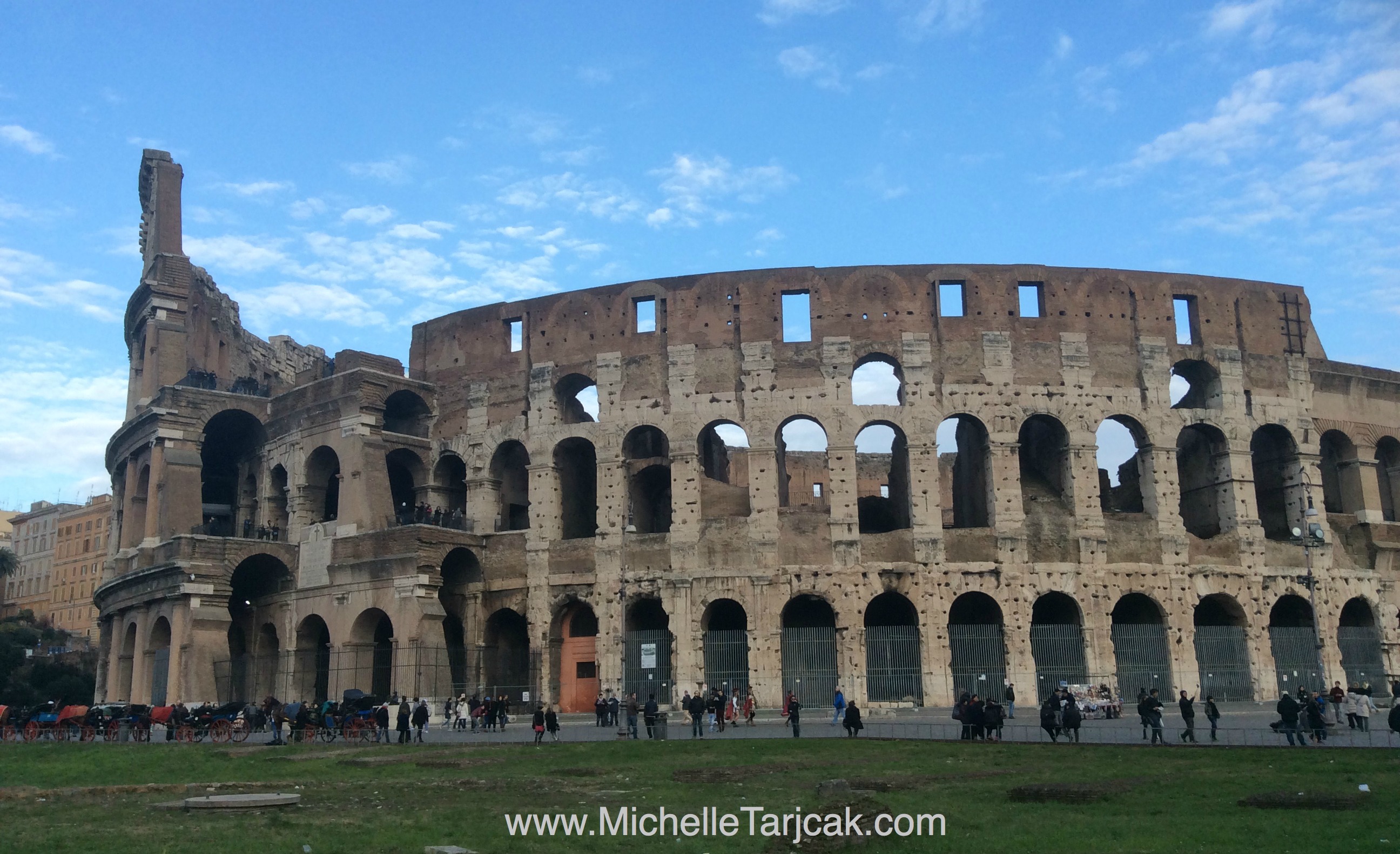 Getting Motivated At The Coliseum – Michelle Tarajcak